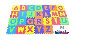 rubber alphabet mat