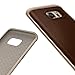 Caseology Envoy for Galaxy S7 Edge Case (2016) - Premium Leather - Leather Brown