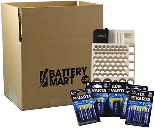 Range Kleen WKT4162 82-Battery organizer with Removable Tester and 4 AA, 4 AAA, 2 C, 2 D, 1 9V Batteries. BatteryMart is the ONLY LEGITIMATE Seller of this item.