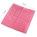 Taprilt Bamboo Rayon Washcloths, Face Cloths, Suitable for Kids, Set of 10, (Pink, Yellow, Green, Blue, Rose)
