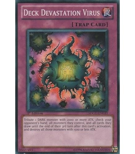 ボード VIRUS Terror Amazon.com: Yu-Gi-Oh! - Eradicator Epidemic Virus (SDGU