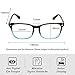 Cyxus Computer Blue Light Blocking Nerd Candy Glasses for Man and Woman, Anti Eye Strain Eyewear UV Headaches for Digital Screens