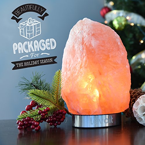 Levoit Aurora Salt Lamp, Himalayan / Hymilain Sea Salt Lamps, Pink