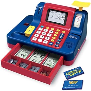 Learning Resources Pretend & Play Teaching Cash Register [Standard Packaging]