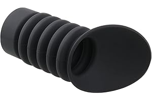 eMagTech Rubber Eyepiece Cover Oblique Eyepiece Hood for 36mm-42mm Ocular Lens Extender Eye Relief Distance Optics Cover Obliqued Hood Eyecups