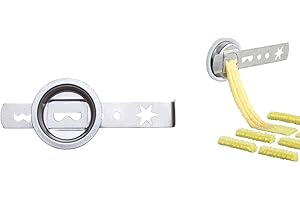 Tredoni Long/Elongated Biscuits Cookie Maker Schablone/Bar ~2 inch (5cm) Meat Mincer Attachment, 4 Patterns Churros Dough Pas