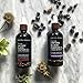 Kreyòl Essence Haitian Black Castor Oil, Lavender Hibiscus - 100% Pure & Unrefined (Lwil Maskriti/Palma Christi)