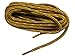 GREATLACES 2 pair pack round Gold Yellow Tan proTOUGH Heavy Duty 6mm thick 3/16 Kevlar Reinforced boot laces shoelaces