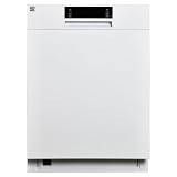 Kenmore 22-14582 24" Built-In Dishwasher - UltraWash, SmartWash, Sanitize Rinse, SmartDry, and Leak Detection - 14 Place Settings - 57 DBA - ENERGY STAR Certified - 24" - White