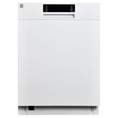 Kenmore 22-14582 24" Built-In Dishwasher - UltraWash, SmartWash, Sanitize Rinse, SmartDry, and Leak Detection - 14 Place Settings - 57 DBA - ENERGY STAR Certified - 24" - White