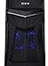 VIVO ATX Mid Tower Computer Gaming PC Case / Black Desktop Shell / 3 Fan Mounts, Dual USB 3.0 (CASE-V02)