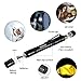 RISEMART Mini Flashlight AAA CREE XPE-R3 120 Lumens Ultra Bright LED Pen light Pocket Clip Tactical Torch Lamp(5.2