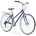 sixthreezero Explore Your Range Women’s 7-Speed Hybrid Commuter Bicycle, Navy, 17″ Frame/700x38c Wheelsthumb 1