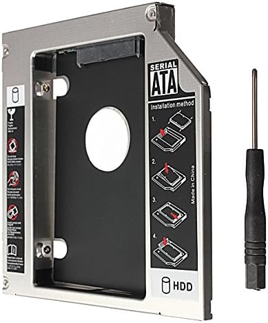 SATA to SATA 2nd HDD Hard Driver Caddy for 12.7mm Universal CD/DVD-ROM