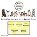 Curaseb Dog Shampoo for Itchy Skin w/ Oatmeal, Instantly Relieves Hot Spots, Chewing, Licking, Perfect for Allergy Dogs, #1 Veterinary Oatmeal Dog Shampoo, 100% Empty Bottle Satisfaction Guarantee