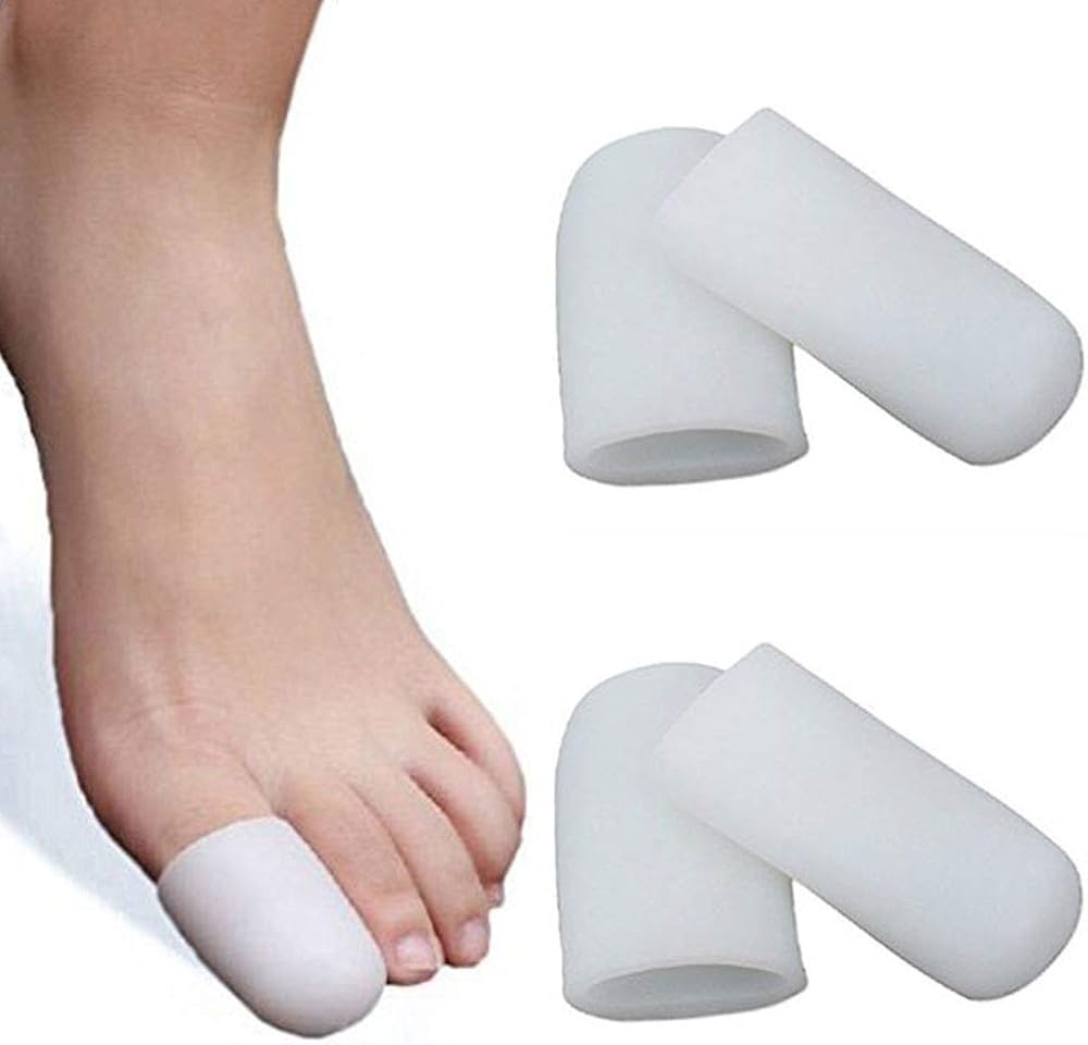 Pedimend 2 Pair Big Toe Protectors, Toe Sleeves, Corns Remover, Callus