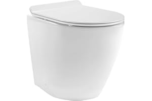 Swiss Madison St. Tropez Back to Wall Concealed Tank Toilet Bowl