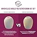 Large Silicone Wine Glasses - Sturdier Unbreakable Stemless Rubber Squishy Cups, 16oz, Set of 2