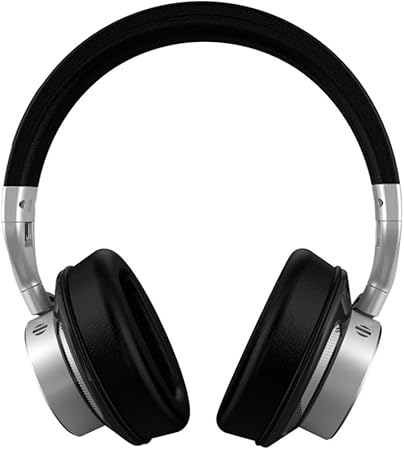 Amazon New Bee ニュービー Nb H ワイヤレスヘッドホン 高級メタル外装 ノイズキャンセル搭載 シルバー New Bee イヤホン ヘッドホン本体