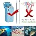 2 Pack Reusable Straws, Metal Drinking Straws, Save the Turtles straw, Food-Grade Portable Stainless Steel Straw, Folding Drinking Straws with Case Cleaning Brush for Party Travel Outdoor