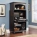 Sauder Harbor View Computer Armoire, Antiqued Paint finish