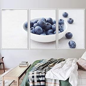 signwin 3 Piece Framed Canvas Wall Art Colorful...