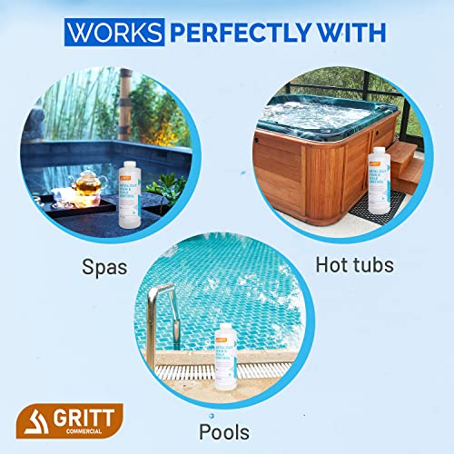 Spa, Pool, hot Tub Stain and Scale Control. Scale Metal & Stain Control