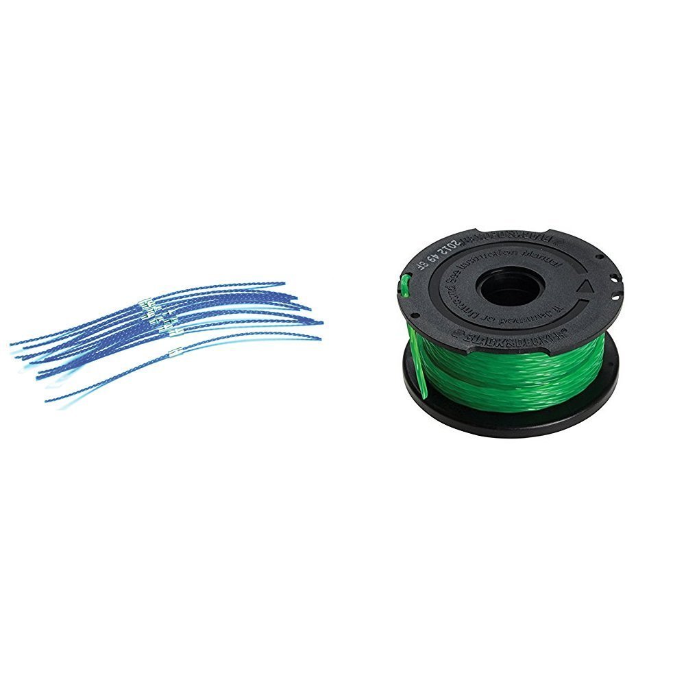 BLACK+DECKER Heavy Duty Trimmer Line, 10 x 3 mm with Spool Line for String Trimmers, 2 mm