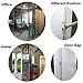 Door Stopper Heavy Duty Door Stop Wedge Premium Rubber Door Stops Pack of 4 for Home and Office Works on All Floor Surfaces Prevent Lock-Outs Grey with Free Bonus Holders