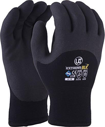 Thermal Work Gloves, Warm Work Gloves, Outdoor Work Gloves, Winter Work Gloves, Size 9 Large QTY Choice (6)