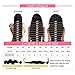 RULINDA Short Curly Wig Human Hair Brazilian Lace Front Human Hair Wigs With Baby Hair Pre Plucked Bleached Knots (10inch)