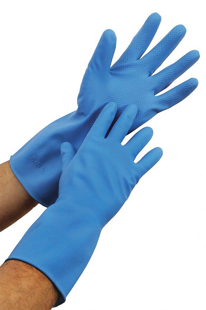Gloves, 17 mil, Size XL, Blue, PR Industrial & Scientific