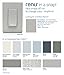 Leviton Renu One-Gang Screwless Snap-On Wallplate, REWP1-PG, Pebble Grey
