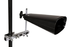 Pearl Primero 10" Rock Cowbell with Clamping PPS30 Mount for Easy Attachment Anywhere Around The Drum Set.