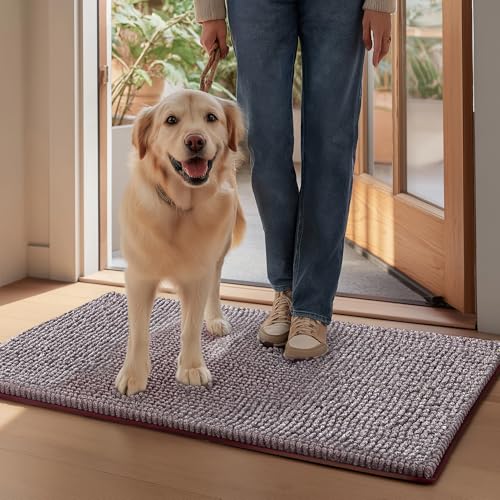 EHEYCIGA Absorbent Dog Door Mat