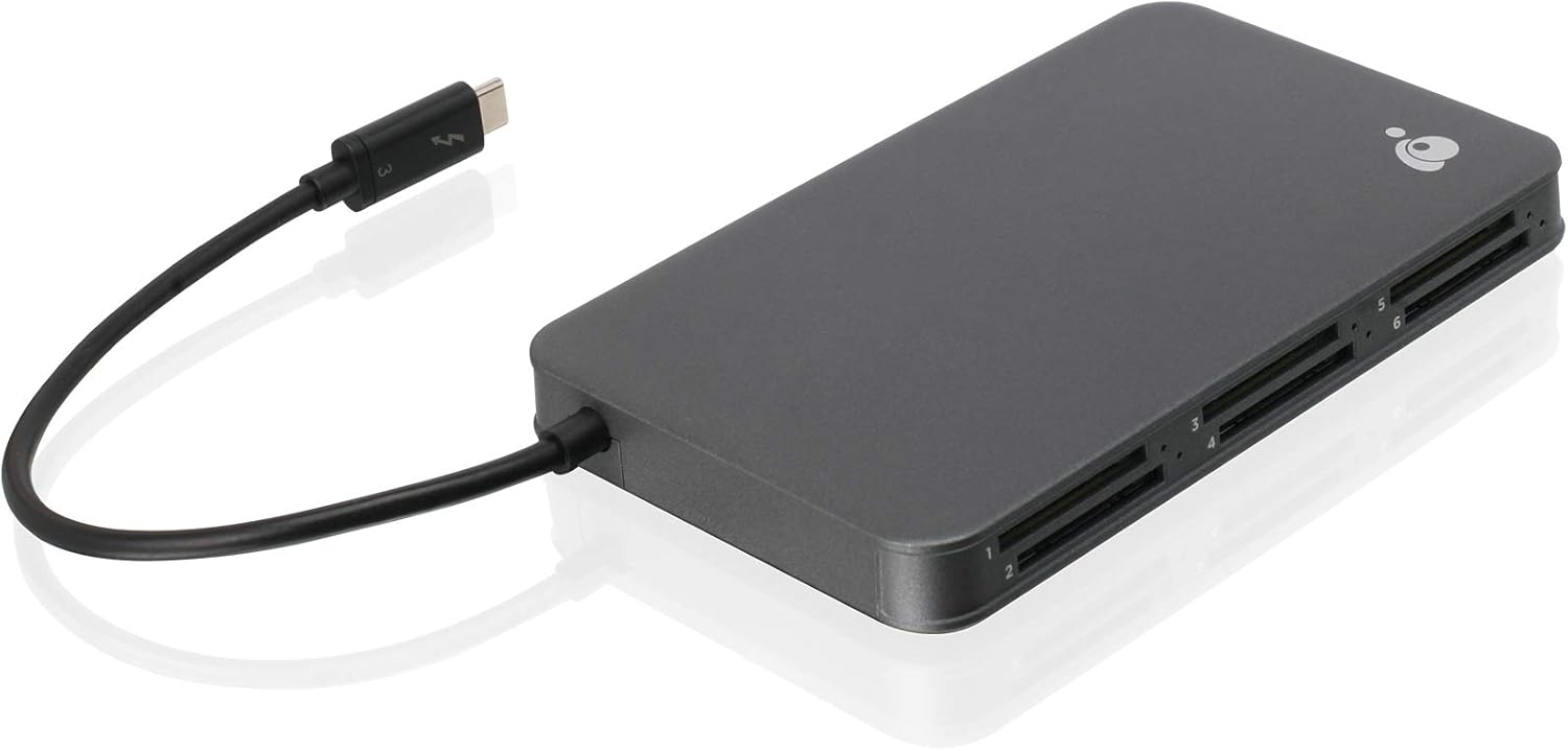 Amazon Com Iogear Thunderbolt 3 6 Slot Sd Card Reader Gtr360