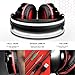 ONEXELOT 2019 New Model Vortex Gaming Headset Over-Ear, LED, with Microphone, Volume Control, Surround Sound Gaming Headphones Dual 3.5mm Jacks/USB Plug for PC/Macthumb 4