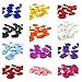 Outop 1000 pcs orange 5cm Fabric Silk Flower Rose Petals Wedding Party Decoration Table Confetti