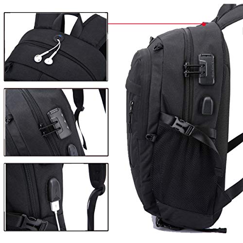 image for Gudui Anti Theft Sports Backpack, Water Resistant Basketball Soccer Ba