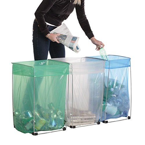 Trash Bag Holder - Multi-Use Bag Buddy Support Stand (30 - 33 Gallon Bags)