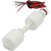 uxcell A13082200ux0365 ZP10010-2-52 Water Liquid Level Sensor Plastic 36cm | Cable Length, Dual Float Floating Switch