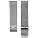 Sankuwen Stainless Steel Milanese Bracelet Strap Watch Band (18mm,20mm,22mm,24mm) (Silver, 22mm)