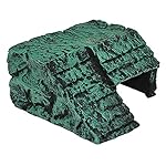 MOTINA Basking Ramp Turtle Island Basking Platform for Small Lizards, Turtles, Geckos, and Bearded Dragons