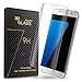 Sunnest Sumsung Galaxy S7 Edge Screen Protector, 3D Curved Full Coverage Tempered Glass Screen Cover with 9H Hardness Ultra HD Clear Anti-Bubble Scratchproof, Transparent