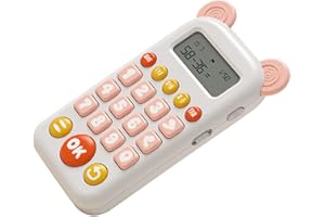 BESPORTBLE Pink Educational Math Game for Ages Addition Subtraction Multiplication Learning Device Hand Eye