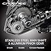 Cadence Fishing CS7 Spinning Reel | Durable Aluminum Frame | Carbon Composite Rotor & Side Plate | 9 + 1 Corrosion Resistant Bearings | Size 3000