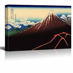 Wll Art Rainstorm Beneath The Summit by Japanese...