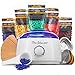 Wax Warmer (Heater) Hair Removal Kit The Greatest Value For The Money with 5 Pack of Hard Wax Beans (Beads), Wooden Spatulas (20 pcs), 3 Small Bowls, 20 Body Wax Strips, 1 Wax Spoon