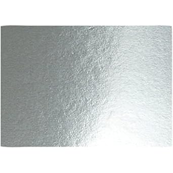 Lot De 10 Feuilles De Papier Metallise A4 21 X 30 Cm 280 G Argent Amazon Fr Bienvenue
