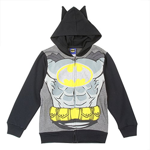 DC Comics Little Boys' Toddler Batman Costume Hoodie with Ears